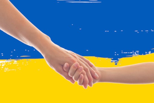 Hilfe für geflüchtete Kinder und ihre Familien aus der Ukraine